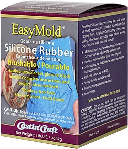 EasyMold Silicone Putty RTV Grade Platinum Cure 1/2 lb kit